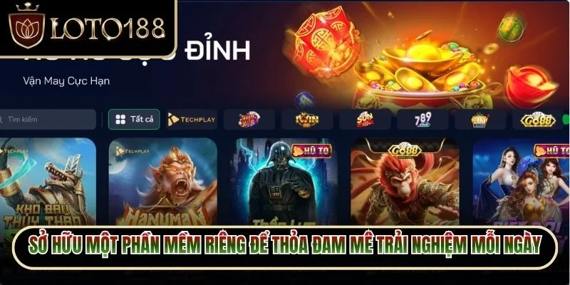 Sở hữu một phần mềm riêng để thỏa đam mê trải nghiệm mỗi ngày